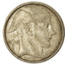 Moneda, Bélgica, 50 Francs, 50 Frank, 1949, BC+, Plata, KM:136.1