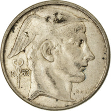 Coin, Belgium, 50 Francs, 50 Frank, 1950, VF(30-35), Silver, KM:137