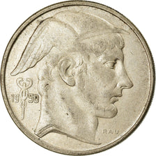 Coin, Belgium, 50 Francs, 50 Frank, 1950, EF(40-45), Silver, KM:137