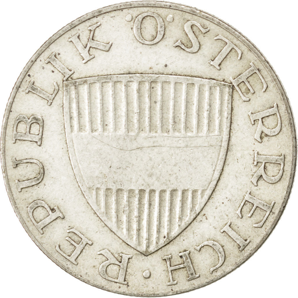 Coin, Austria, 10 Schilling, 1957, EF(40-45), Silver, KM:2882