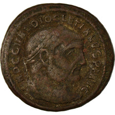 Coin, Diocletian, Follis, 303-305, Serdica, VF(30-35), Bronze, RIC:3a