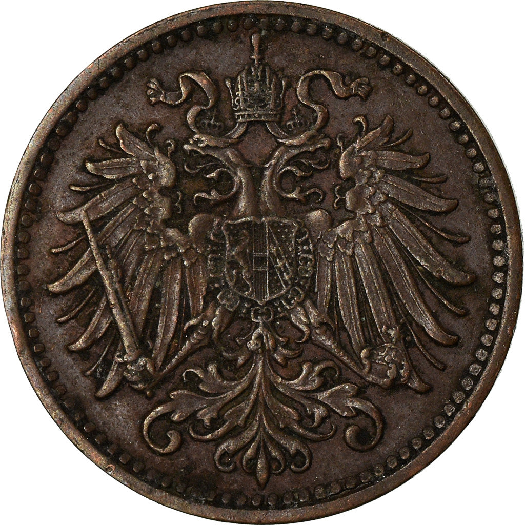 Monnaie, Autriche, Franz Joseph I, Heller, 1910, TTB, Bronze, KM:2800