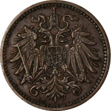 Monnaie, Autriche, Franz Joseph I, Heller, 1910, TTB, Bronze, KM:2800