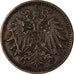 Monnaie, Autriche, Franz Joseph I, Heller, 1910, TTB, Bronze, KM:2800