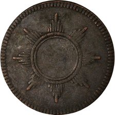 Moneta, Stati tedeschi, FRANKFURT AM MAIN, Pfennig, 1819, MB+, Rame, KM:Tn7