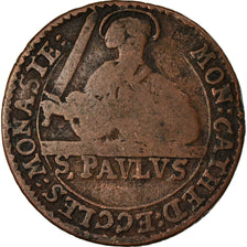 Moneta, Stati tedeschi, MUNSTER, 3 Pfenning, 1739, MB, Rame, KM:430