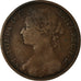 Coin, Great Britain, Victoria, Penny, 1879, VF(20-25), Bronze, KM:755