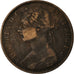 Coin, Great Britain, Victoria, Penny, 1884, VF(20-25), Bronze, KM:755