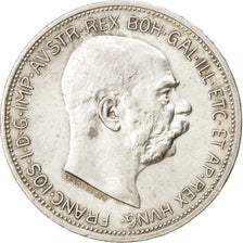 AUSTRIA, 2 Corona, 1913, KM #2821, AU(50-53), Silver, 27, 9.97