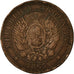 Münze, Argentinien, 2 Centavos, 1883, S+, Bronze, KM:33