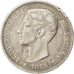 Coin, Spain, Alfonso XII, 5 Pesetas, 1875, EF(40-45), Silver, KM:671