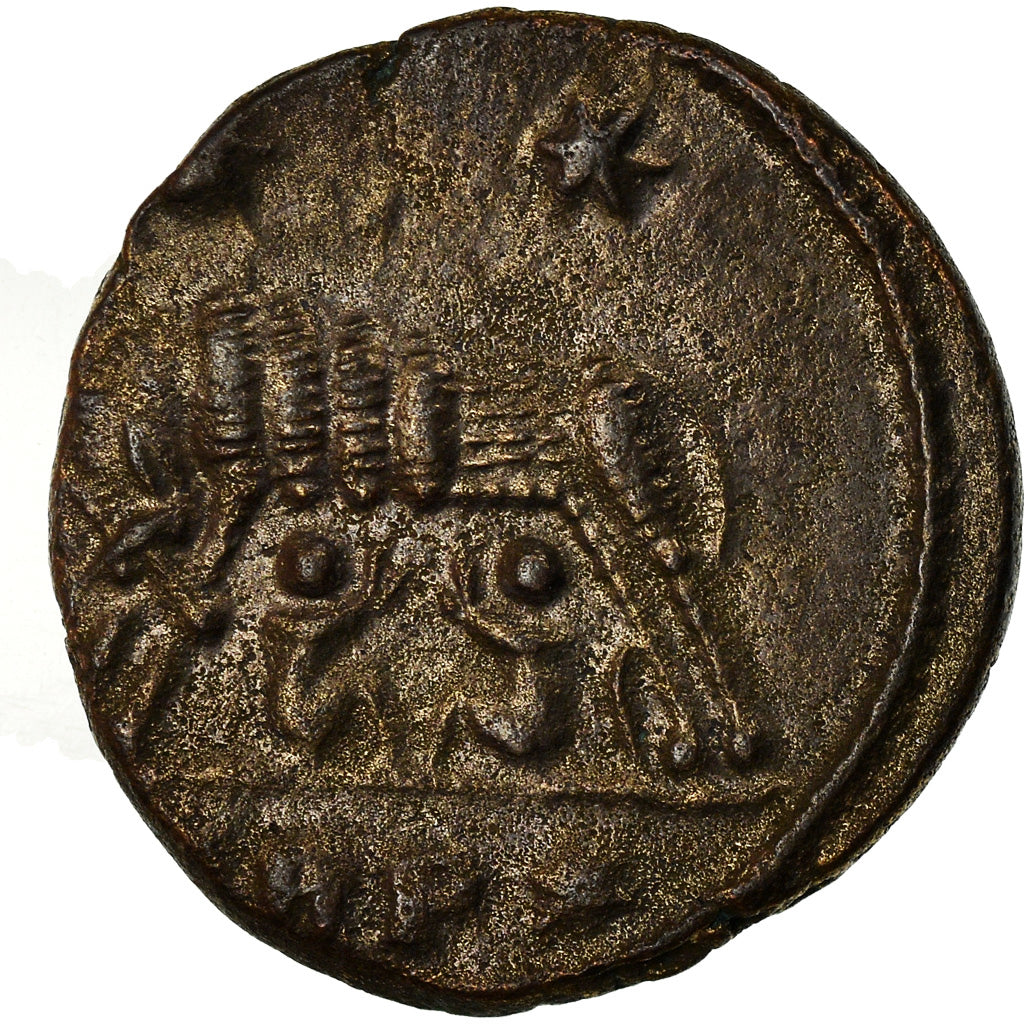 Coin, Roma, City Commemoratives, Nummus, 330-333, Trier, EF(40-45), Copper