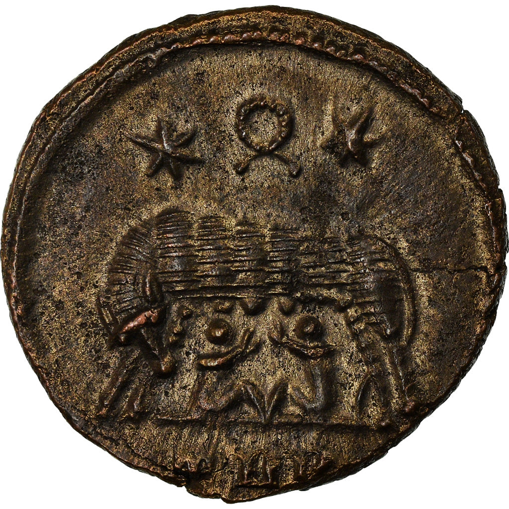 Moneta, Roma, City Commemoratives, Nummus, 330-333, Trier, SPL-, Rame, RIC:561