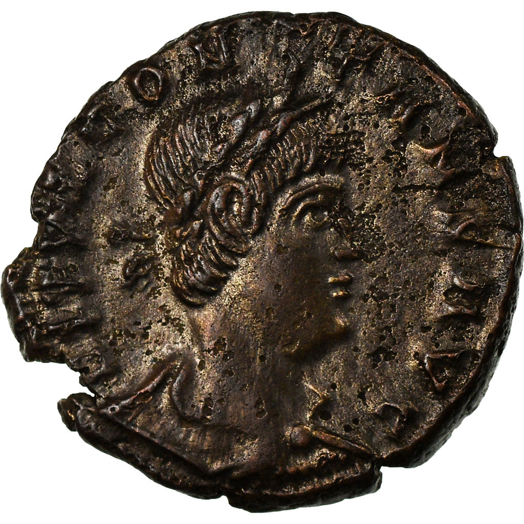 Coin, Constans, Nummus, 337-340, Trier, AU(50-53), Copper
