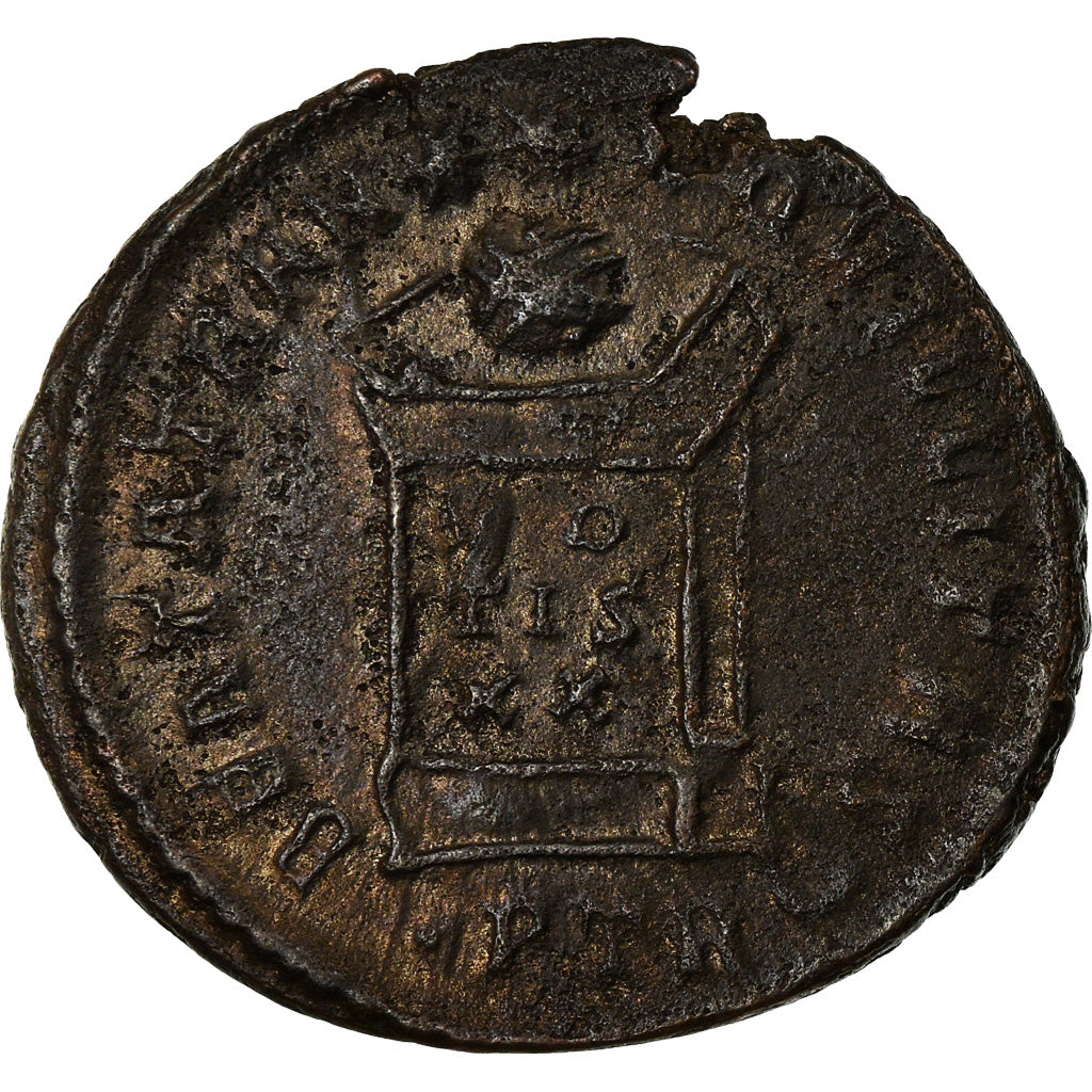 Moneta, Constantine II, Nummus, 322-323, Trier, SPL-, Rame, RIC:412