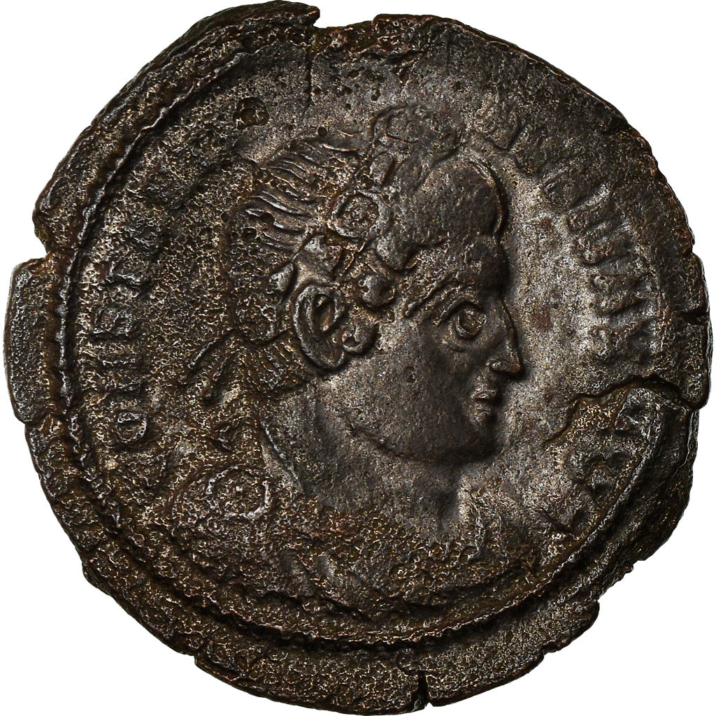 Münze, Constantine I, Nummus, Lyon, SS+, Kupfer