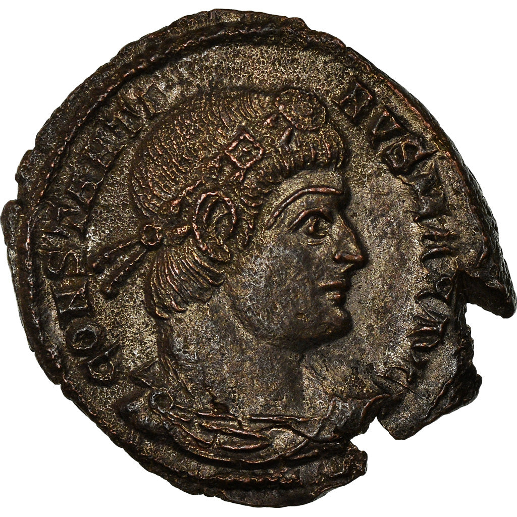 Moneta, Constantine I, Nummus, Trier, SPL-, Rame