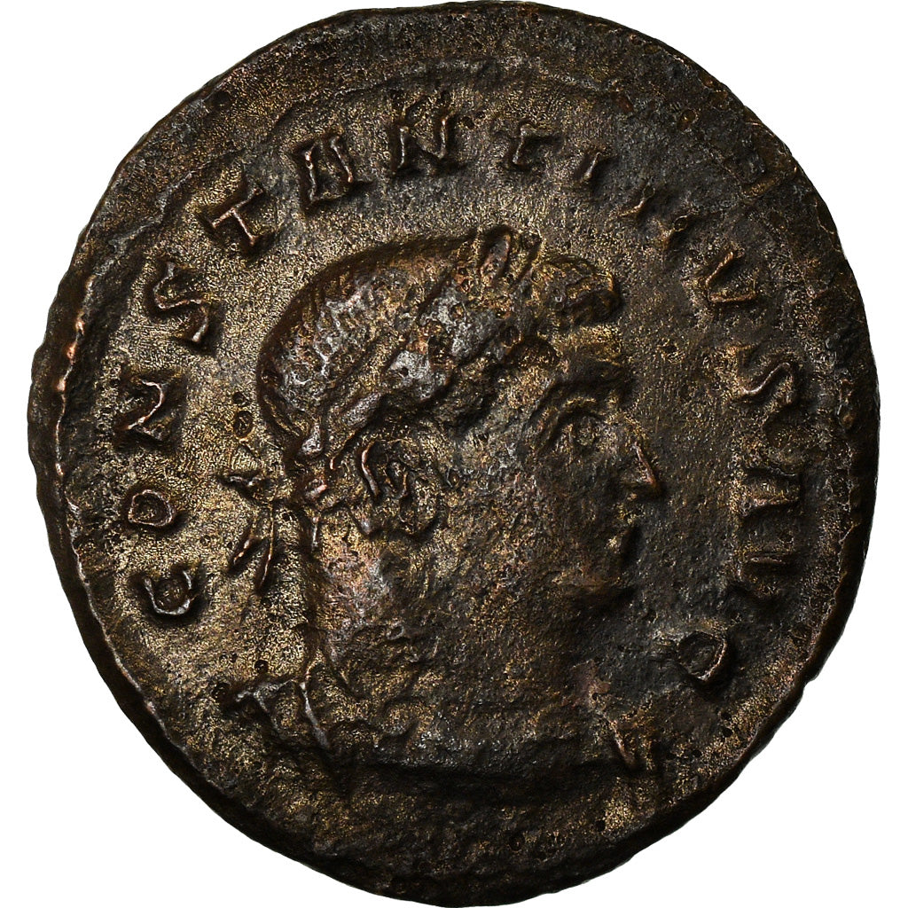 Münze, Constantine I, Nummus, Trier, SS+, Kupfer