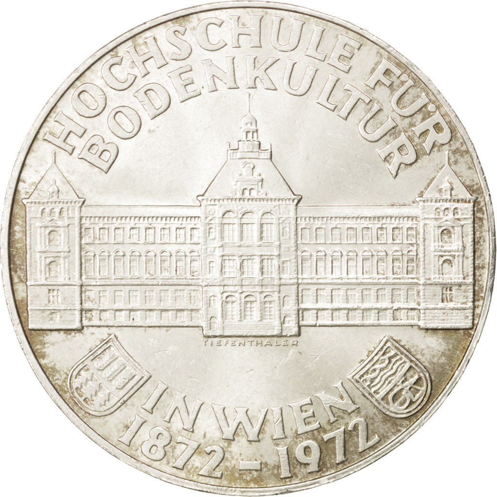 Coin, Austria, 50 Schilling, 1972, MS(60-62), Silver, KM:2914