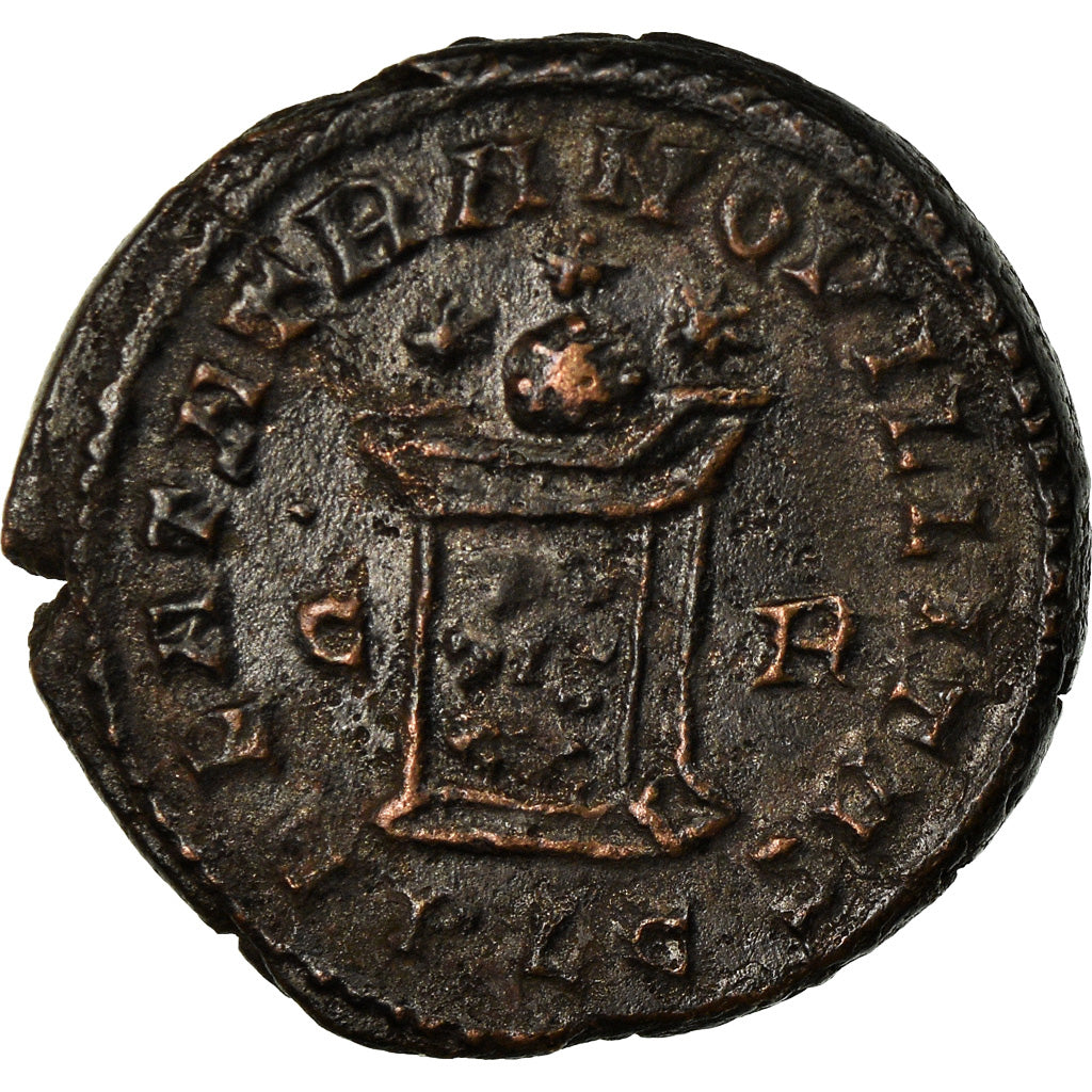 Coin, Constantine II, Nummus, Lyon, AU(50-53), Copper