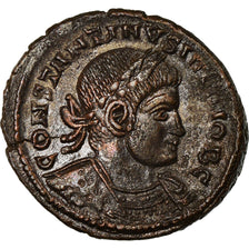 Monnaie, Constantin II, Nummus, Lyon, TTB+, Cuivre