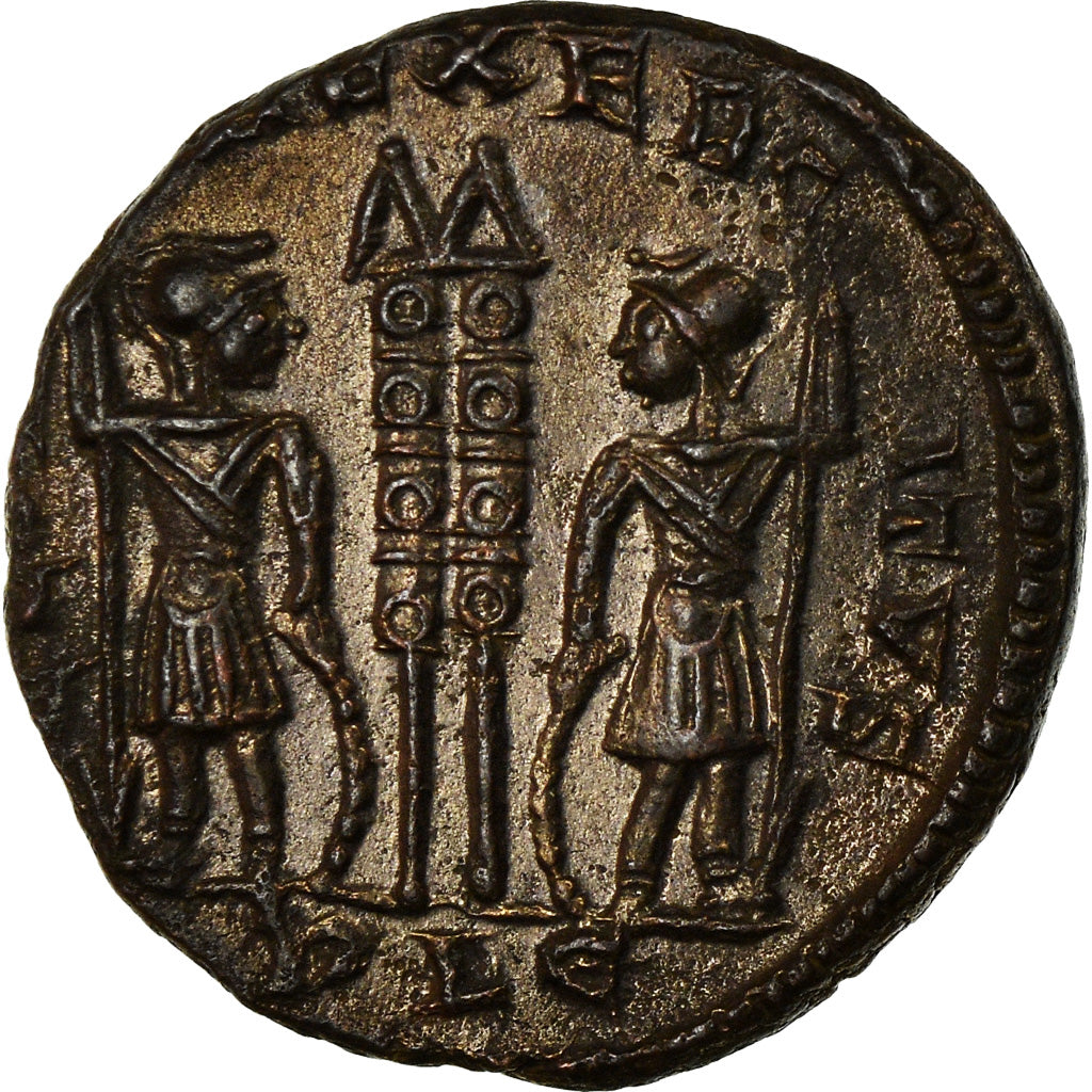Coin, Constantine II, Nummus, Lyon, MS(60-62), Copper