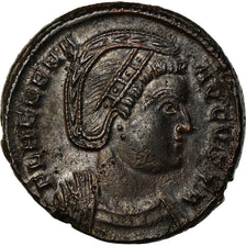 Coin, Helena, Nummus, 327-328, Trier, AU(50-53), Copper, RIC:508