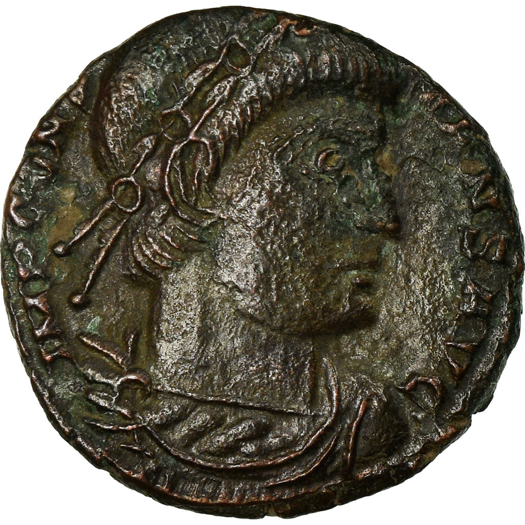 Coin, Constans, Nummus, 337, Arles, Rare, AU(50-53), Copper, RIC:6.