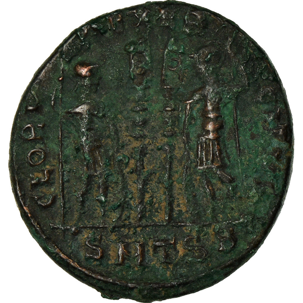 Coin, Constantine II, Nummus, Thessalonica, VF(30-35), Copper