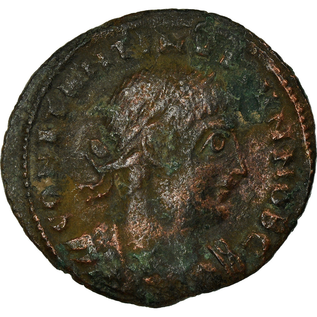 Moneta, Constantine II, Nummus, Thessalonica, VF(30-35), Miedź