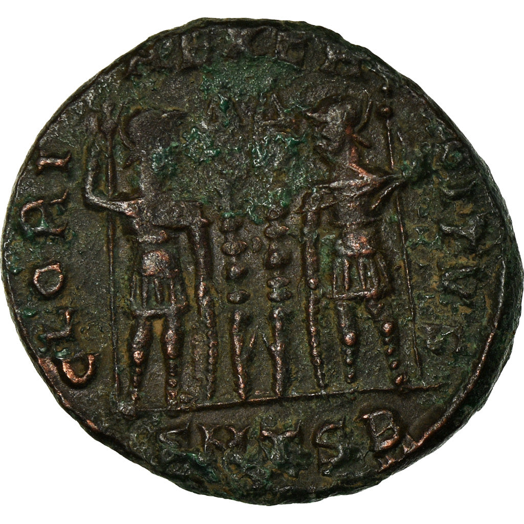 Coin, Constantine II, Nummus, Thessalonica, VF(30-35), Copper