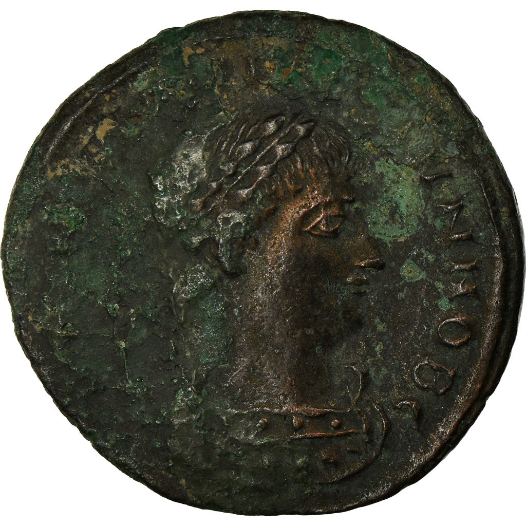 Monnaie, Constantin II, Nummus, Thessalonique, TB+, Cuivre