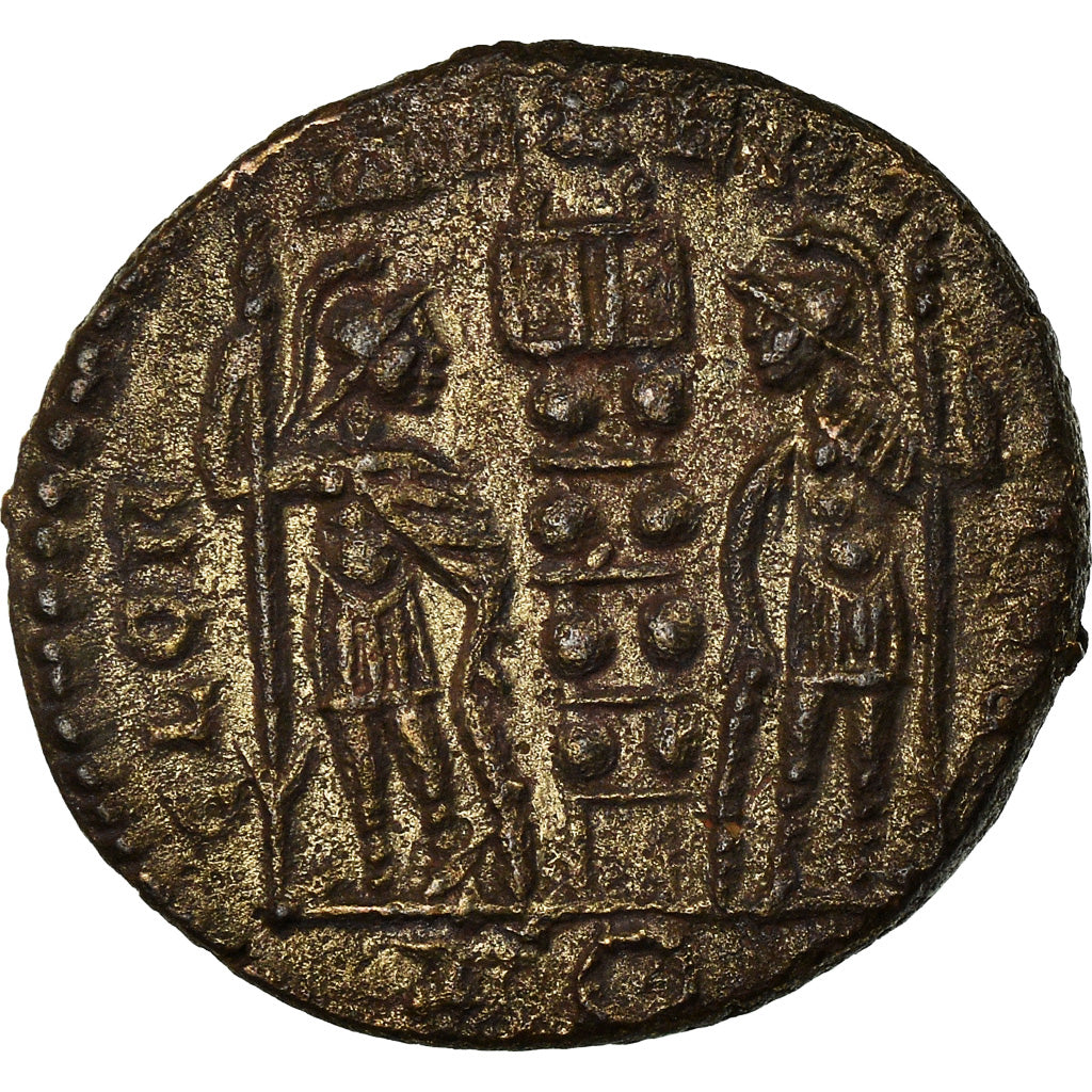 Coin, Constantine II, Nummus, Roma, AU(50-53), Copper