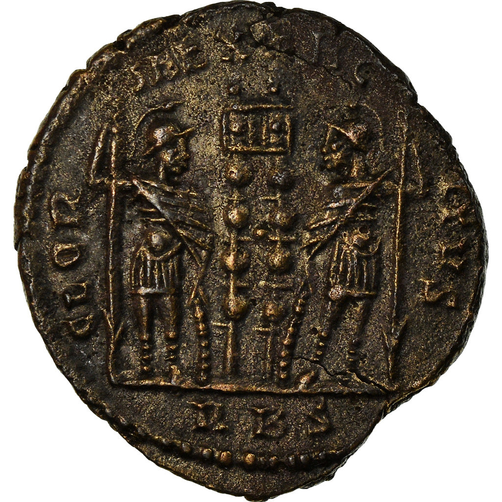 Coin, Constantine II, Nummus, Roma, AU(50-53), Copper