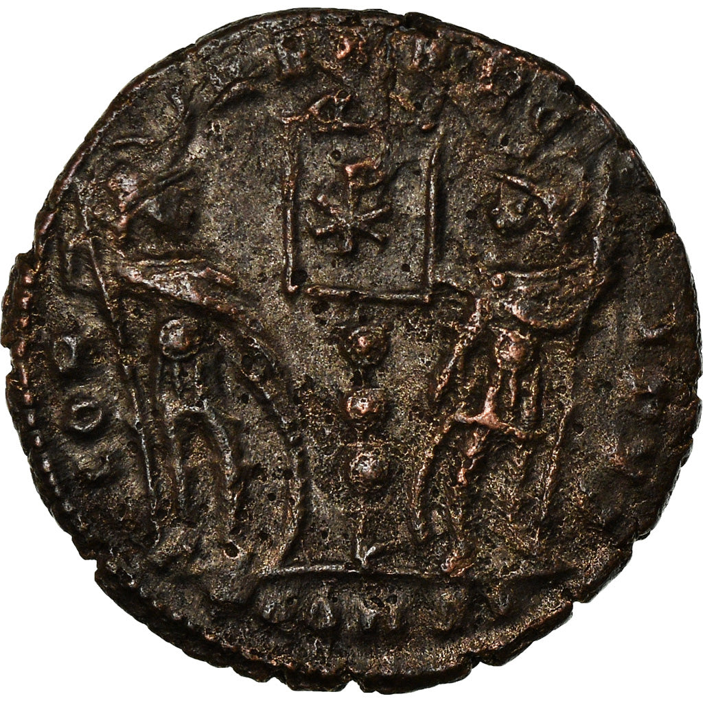 Moneta, Constantine II, Nummus, Arles, AU(50-53), Miedź