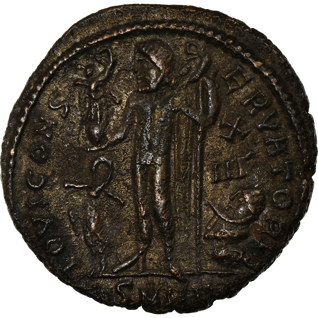 Münze, Licinius I, Nummus, 321-324, Heraclea, SS+, Kupfer, RIC:52