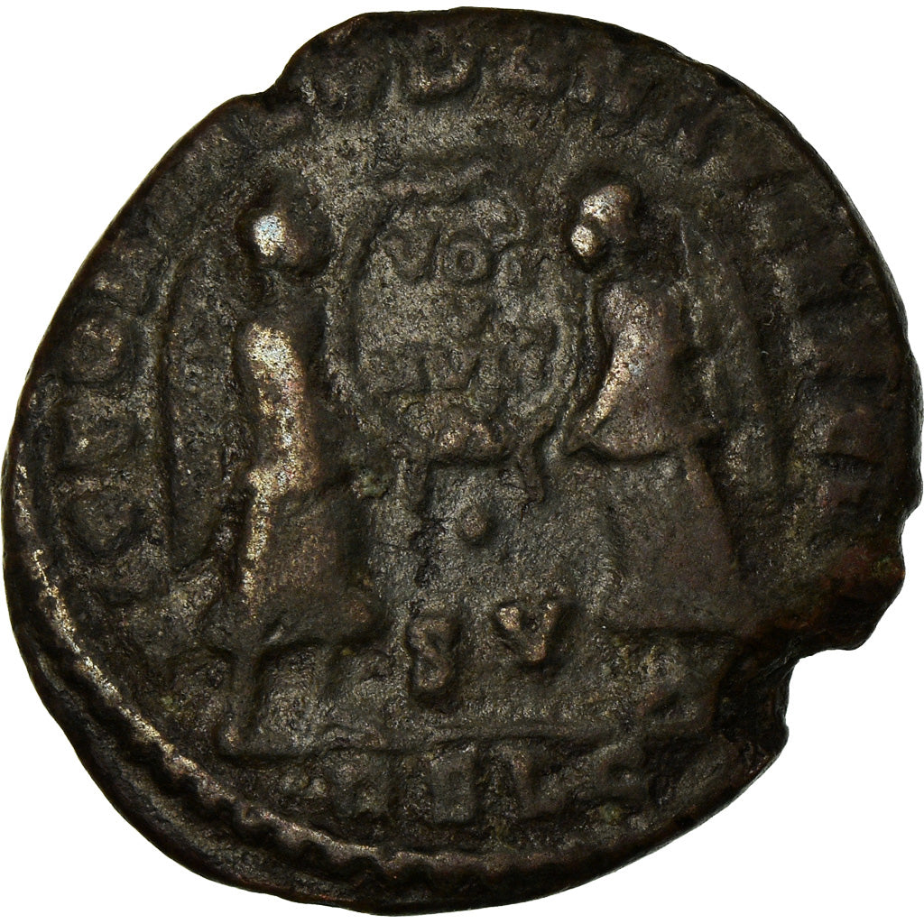 Moneta, Decentius, Maiorina, 351-352, Lyon, BB, Rame, RIC:131