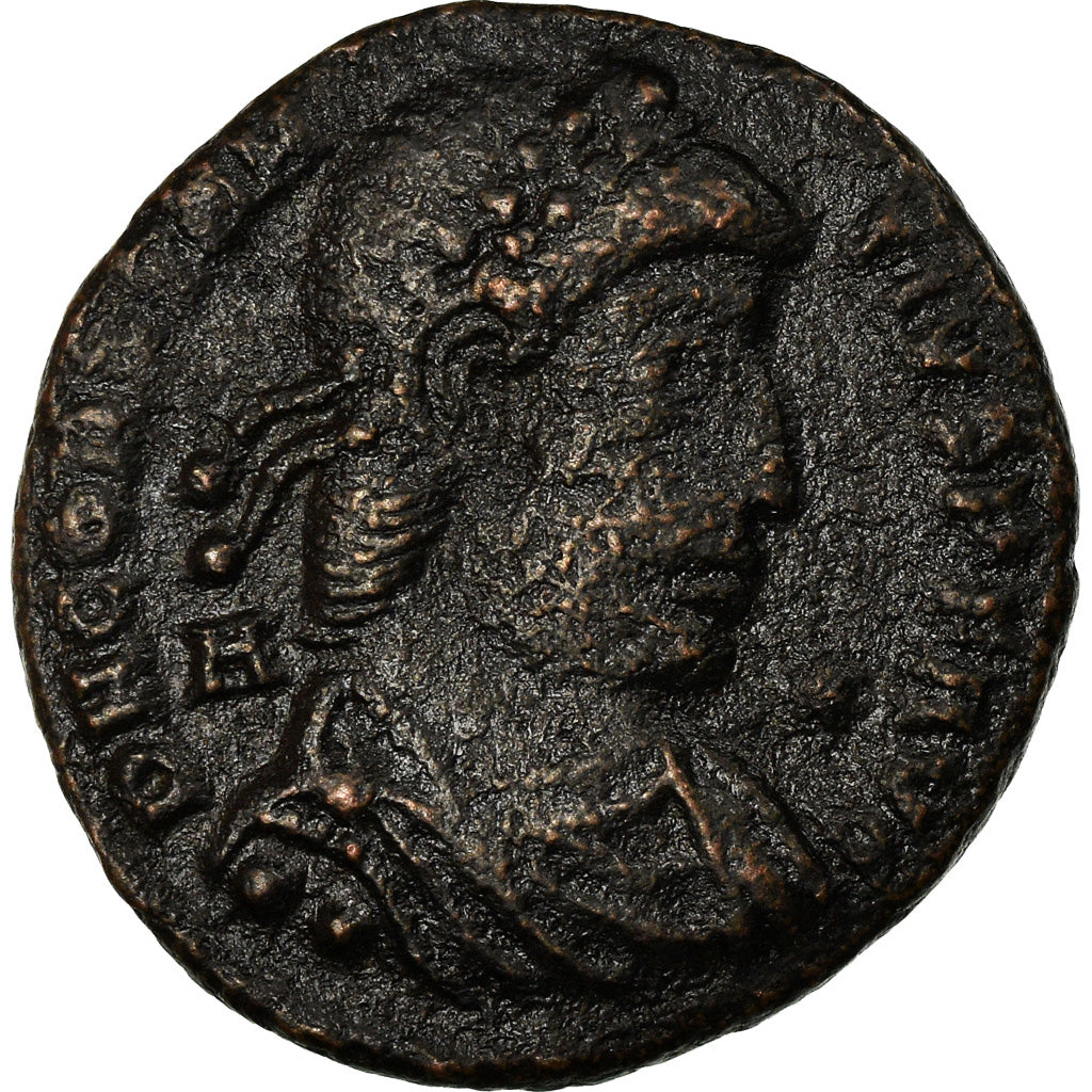 Coin, Vetranio, Maiorina, 350, Siscia, EF(40-45), Copper, RIC:284