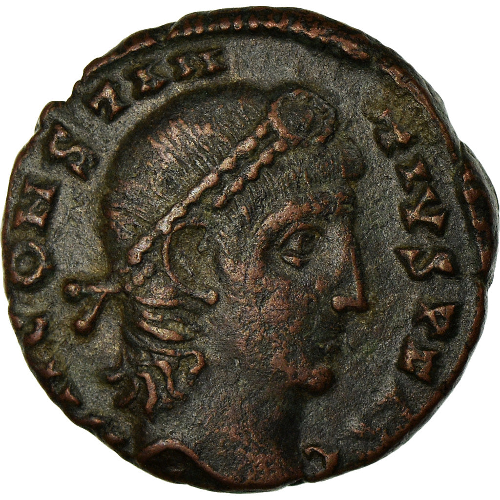 Moneta, Constance II, Nummus, 347-348, Alexandria, BB+, Rame, RIC:33
