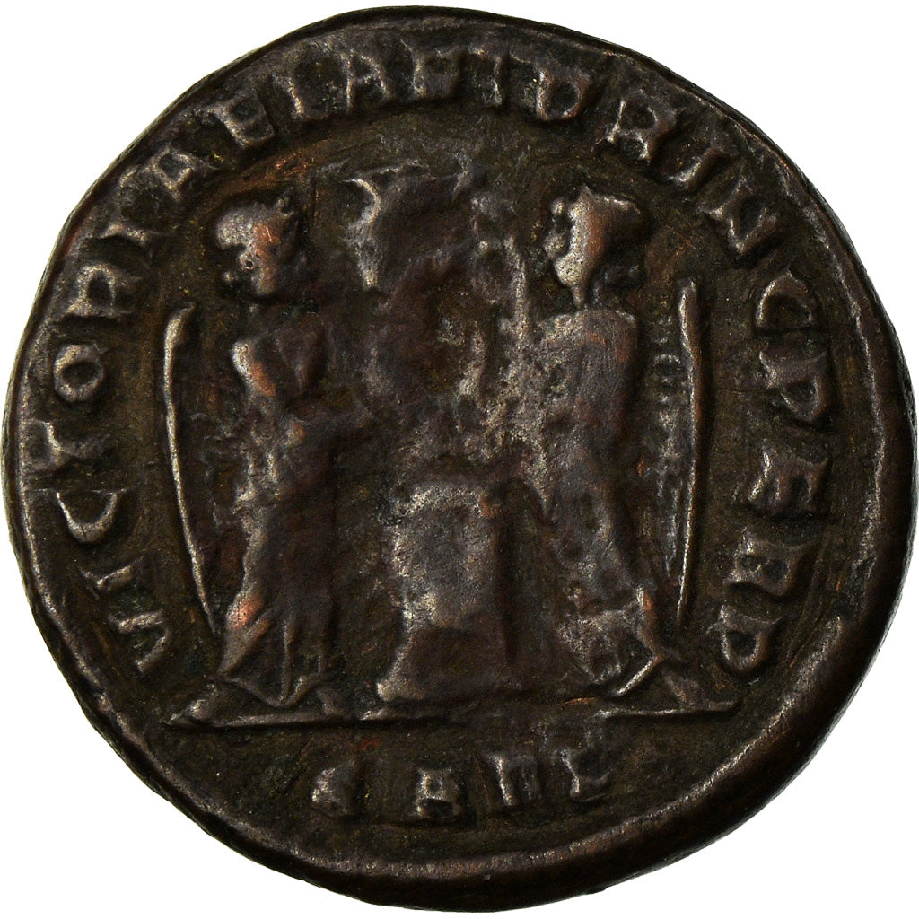 Coin, Licinius I, Nummus, 319-320, Arles, EF(40-45), Copper, RIC:198