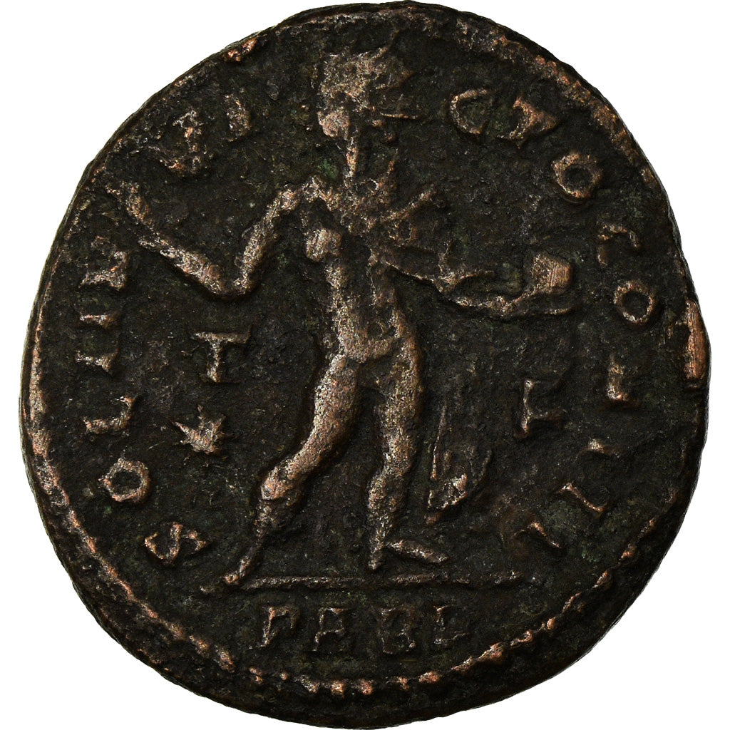 Moneta, Constantine I, Nummus, 316, Arles, MB+, Rame, RIC:80
