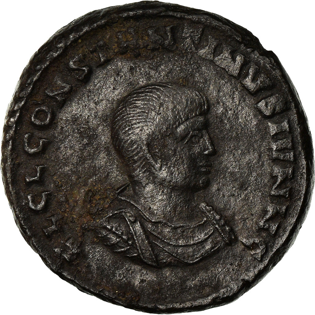 Moneta, Constantine II, Nummus, 317, Trier, BB, Rame, RIC:144b