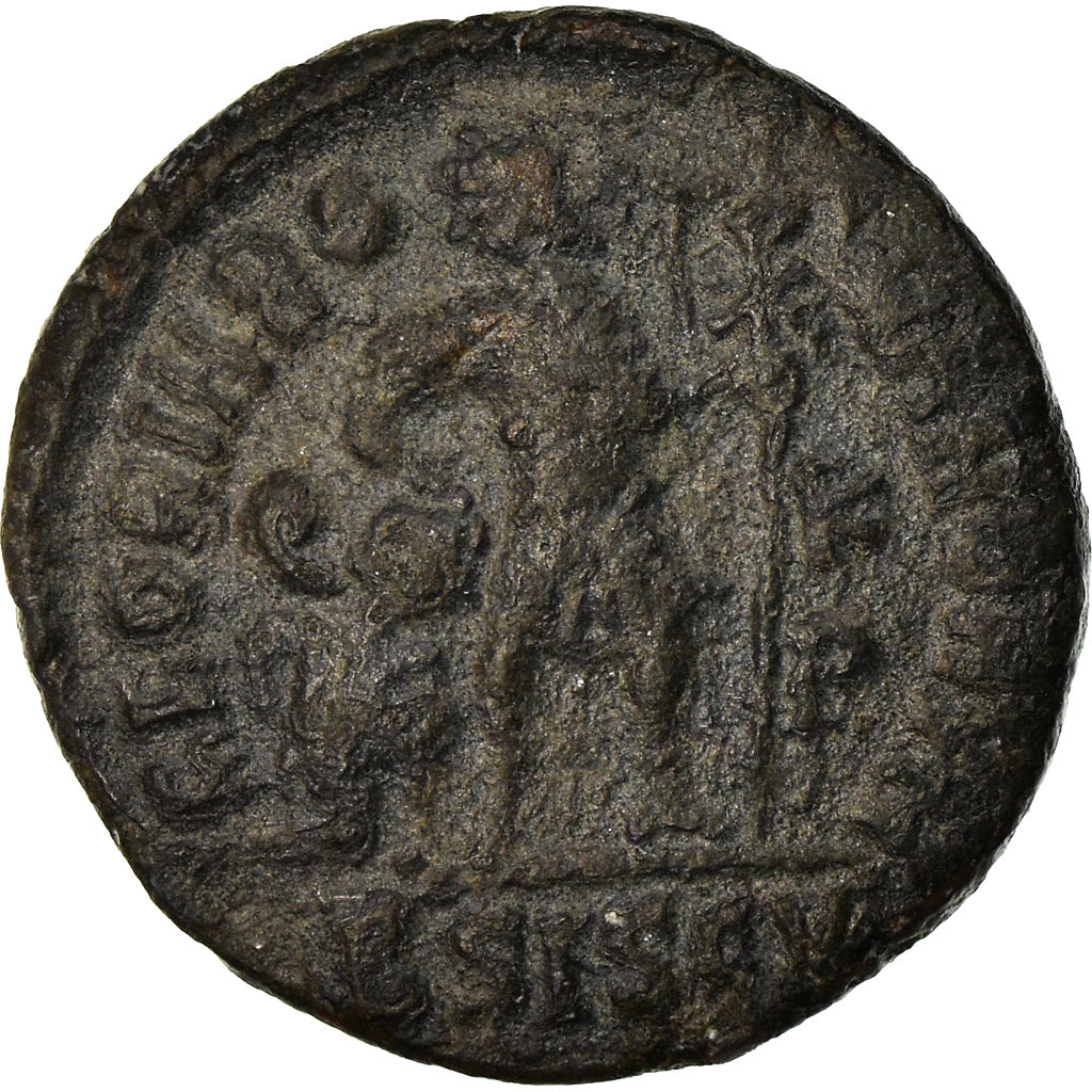 Coin, Valentinian I, Nummus, 367-375, Siscia, VF(30-35), Copper, RIC:14a