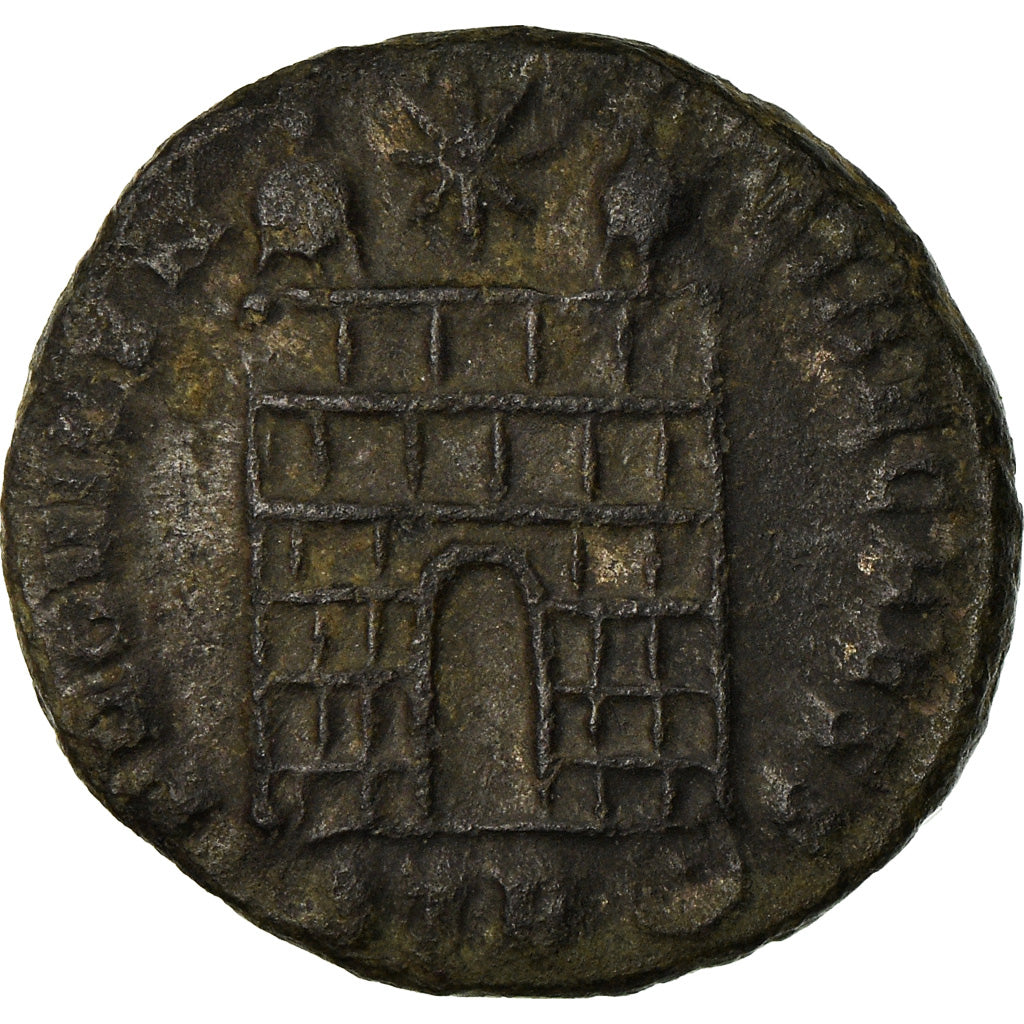 Moneta, Constance II, Nummus, 326, Trier, BB, Rame, RIC:480