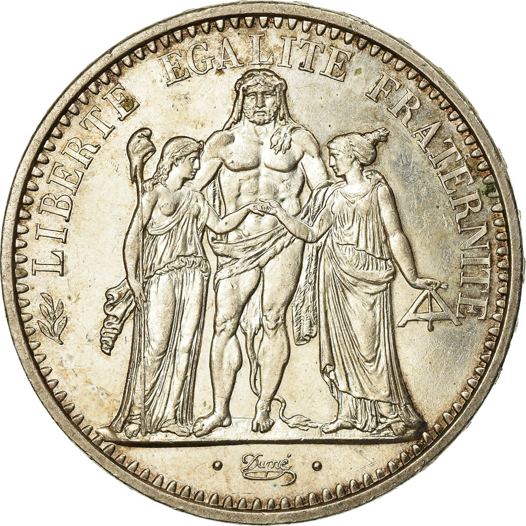 Coin, France, Hercule, 10 Francs, 1965, Paris, AU(55-58), Silver, KM:932
