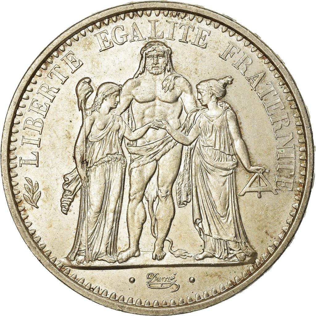 Coin, France, Hercule, 10 Francs, 1965, Paris, AU(55-58), Silver, KM:932