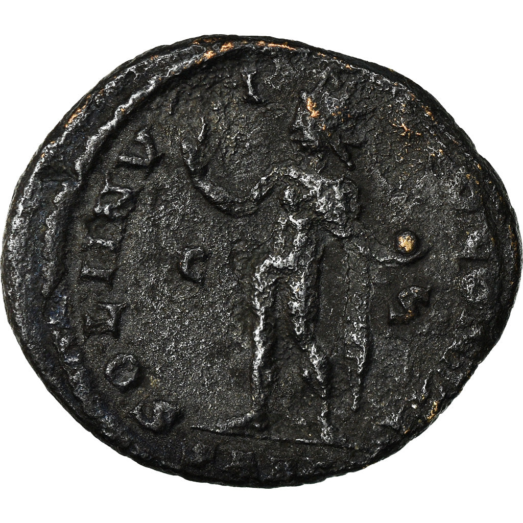 Münze, Constantine I, Nummus, Arles, S, Kupfer