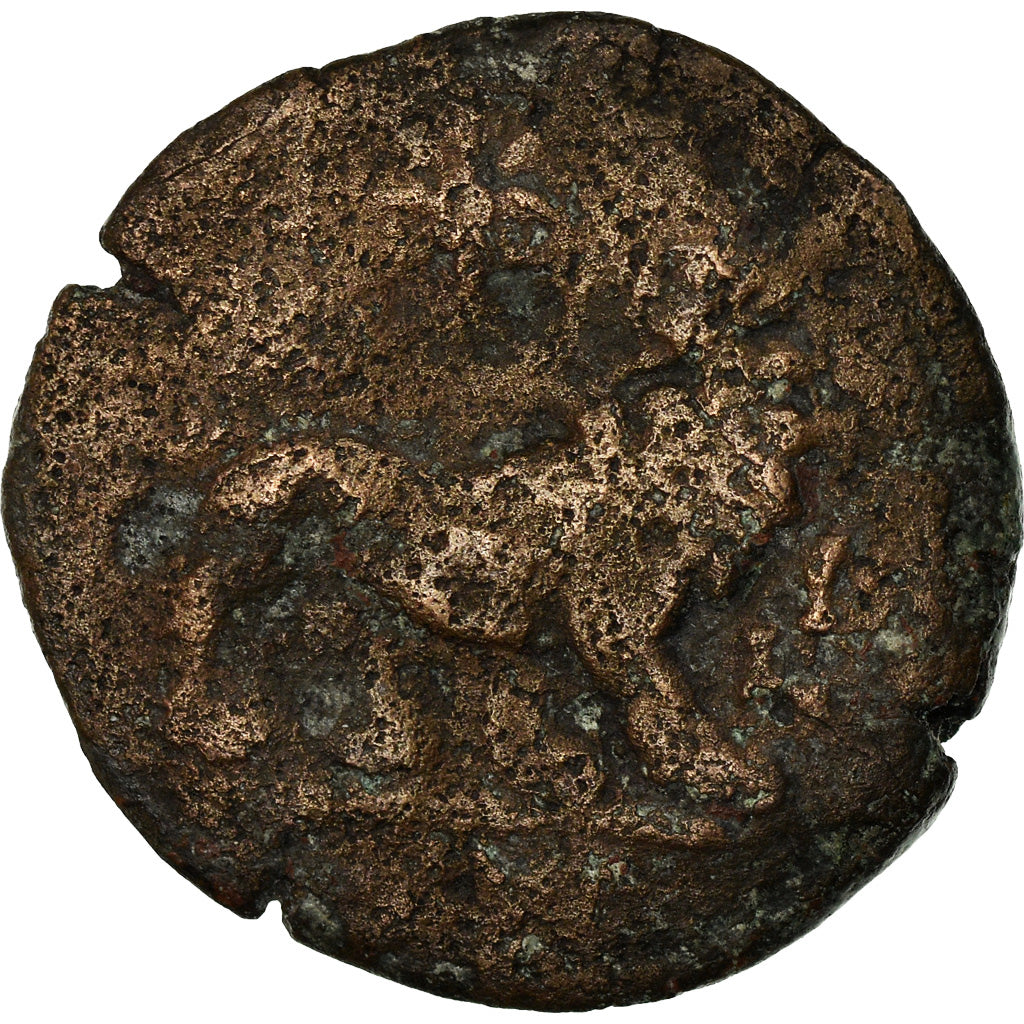 Monnaie, Égypte, Antonin le Pieux, Diobole, 147-148, Alexandrie, Rare, B+
