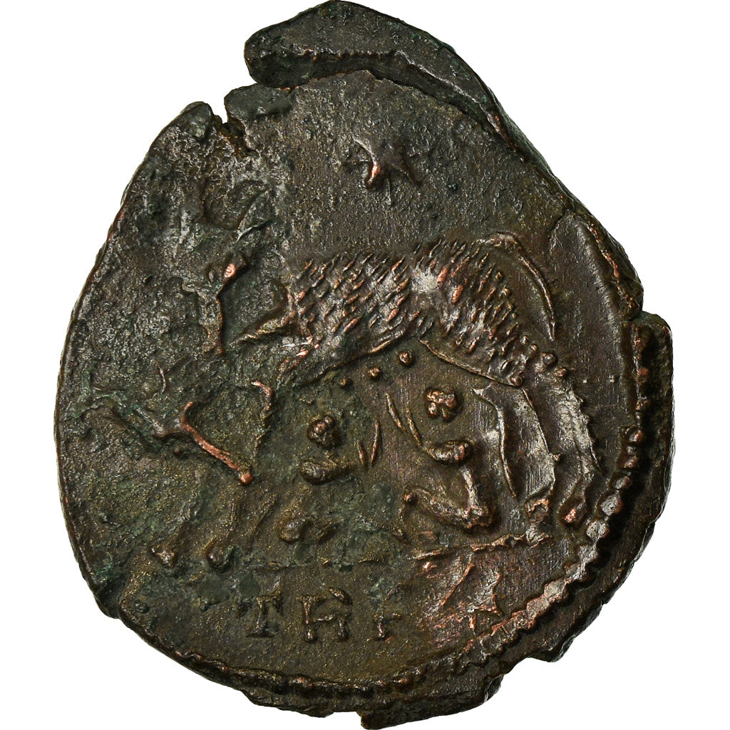 Moneda, Roma, City Commemoratives, Nummus, 330-333, Trier, MBC, Cobre