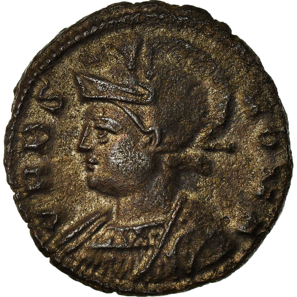 Moneta, Roma, City Commemoratives, Nummus, 330-333, Trier, BB+, Rame